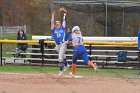 Softball vs Coast Guard  Wheaton College Softball vs Coast Guard Academy. - Photo by Keith Nordstrom : Wheaton, Softball, USCGA, NEWMAC